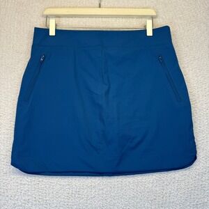 Orvis Travel Skort Womens Size‎ S Blue Outdoor Hiking Activewear Skirt